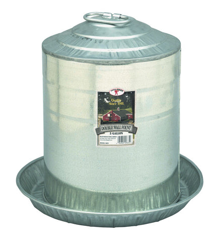 Chicken Waterer Double Wall Fount 5 Gallon #22610236