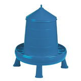 DOUBLE-TUF PLASTIC POULTRY FEEDER WITH LEGS