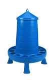 DOUBLE-TUF PLASTIC POULTRY FEEDER WITH LEGS