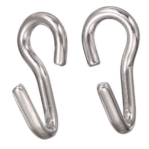 Equitare Stainless Steel Curb Hooks  #24-834-0-0