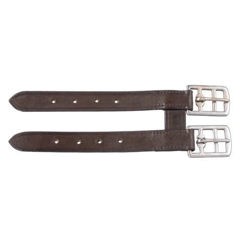 Equitare Leather Girth Extender Brown #24-9300