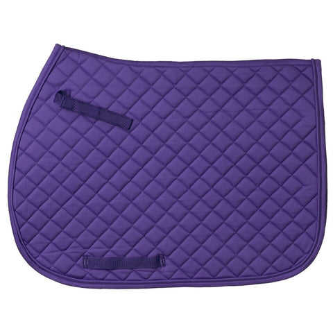 Equitare Quilted All Purpose Saddle Pad Purple #30-925