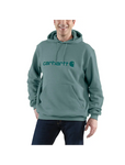 Hoodie Men's Loose Fit Midweight Logo Sleeve #100074-GE1