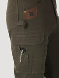 Wrangler Men's Relaxed Fit Riggs Workwear Ripstop Ranger Cargo Work Pants #3W060 Loden