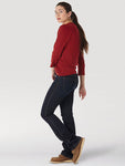 Wrangler Ladies Riggs Workwear 5 Pocket Boot Cut Jean #WF05DR