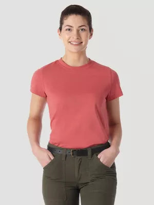 Wrangler Women's Riggs Workwear Short Sleeve Performance TShirt #3WF70BY