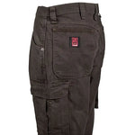 Wrangler Men's Relaxed Fit Riggs Workwear Ripstop Ranger Cargo Work Pants #3W060 Dark Brown