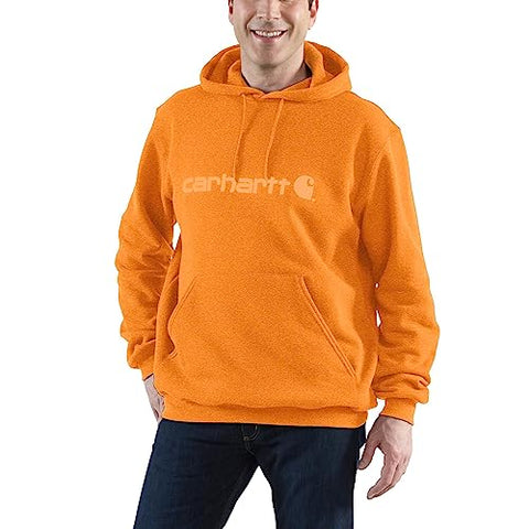 Hoodie Men's Loose Fit Midweight Logo Sleeve #100074-Q66