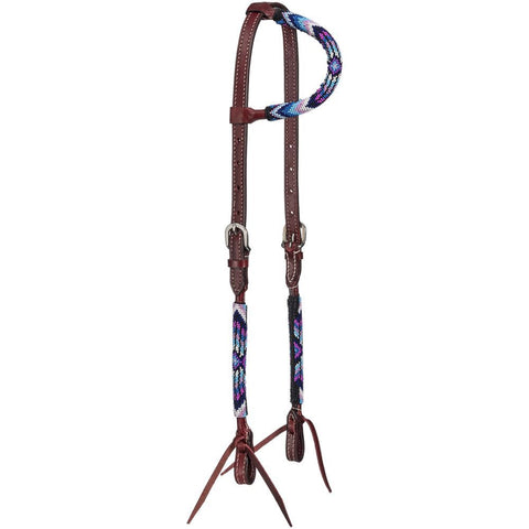 Royal King Sierra Beaded Single Ear Headstall #45-7054