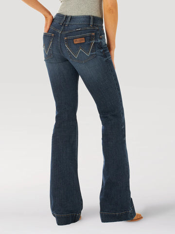 Wrangler Mae Trouser Jean - Mid Rise - Shelby #2317172