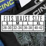 Cinch Men's 9in Boxer Briefs Blue Sheriff #MXY6001022