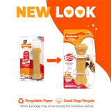 NYLABONE PWER CHEW BARBELL PEANUT BUTTER #491392