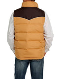 Cinch Men's Quilted Blanket Stripe Lined Vest #MWV1578001