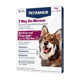 PETARMOR 7 WAY DE-WORMER CHEWABLE DOG