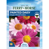 Painted Daisy, Single Mixed Colors Seeds, 200mg #5452
