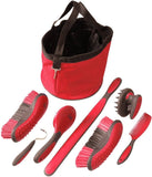 Great Grips 8 Piece Brush Set with Bag #90-900