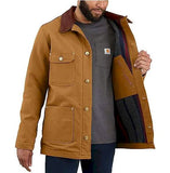 Carhartt Men's Loose Fit Chore Coat  #103825-BLK (Black)