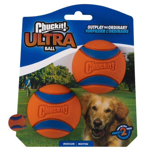 CHUCKIT! ULTRA BALL 2pk Medium #011968