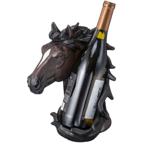 Horse Head Wine Bottle Holder #87-1467