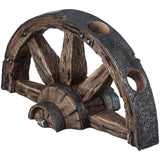 Wagon Wheel Wine Bottle Holder #87-1468