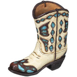 Cowboy Boot Figurine Decor #87-1484