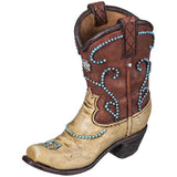 Cowboy Boot Figurine Decor #87-1484