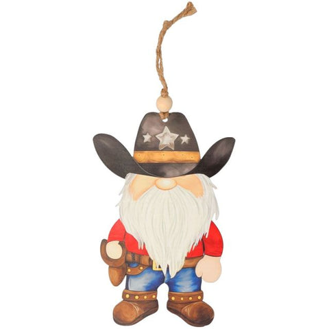 Ornament Cowboy Gnome #87-96082