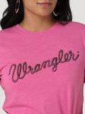 Wrangler® Ladies Retro Logo Tee Pink #2328870