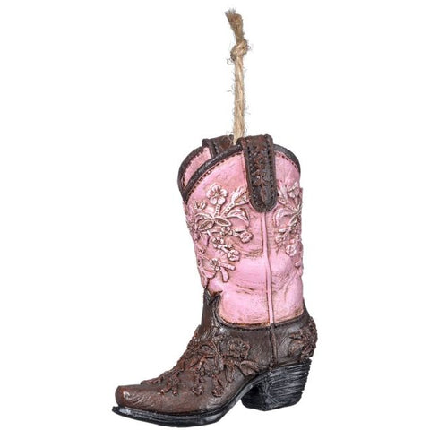 Ornament Pink Boot #91-1130