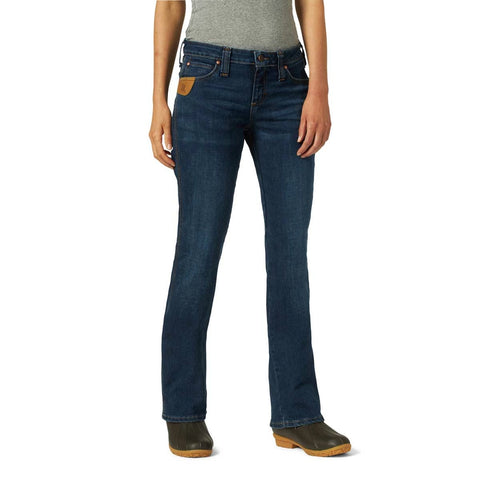Wrangler Ladies Riggs Workwear 5 Pocket Boot Cut Jean #WF05LS