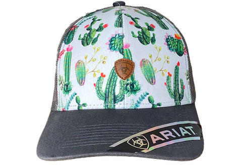 Ariat Blue Cactus Snap Back Hat #A300010605