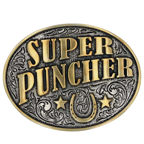 Dale Brisby SUPER PUNCHER Attitude Belt Buckle #A916DB