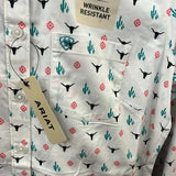 Ariat Ladies Kirby Steer Garden Shirt  #10048882