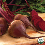 Beet, Detroit Dark Red Organic Seeds, 5.3G #0811