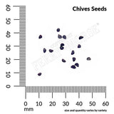 Chives, Organic Seeds, 400mg #1335
