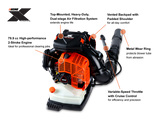 ECHO Backpack Gas Leaf Blower #PB-9010T