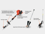 ECHO Powerhead with Trimmer Attachment & Edger Attachment #PAS-225VP
