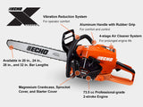 ECHO Gas Chainsaw X Series 73.5CC #CS-7310P32