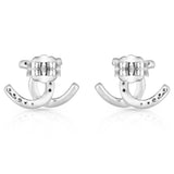 Montana Silversmiths Horseshoe Happiness Post Earrings ER4505