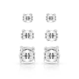 Montana Silversmiths Triple Crystal Post Earring Set ER5646