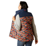 Ariat Ladies Crius Insulated Vest Mirage Print  #10046684