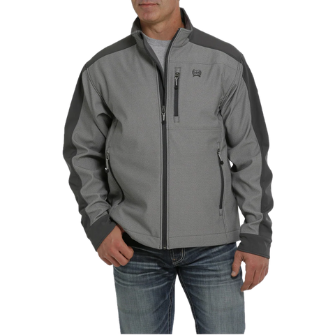 Cinch Men's Concealed Bonded Grey Jacket #MWJ1565001