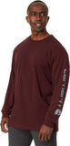 Carhartt LOOSE FIT HEAVYWEIGHT LONG-SLEEVE LOGO SLEEVE GRAPHIC T-SHIRT #K231