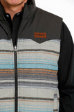 Cinch Men's Reversible Multicolored Vest #MWV1576001