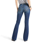 Ariat Ladies Mid Rise Arrow Fit Boot Cut Jeans #10039606