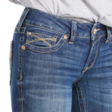 Ariat Ladies Mid Rise Arrow Fit Boot Cut Jeans #10039606