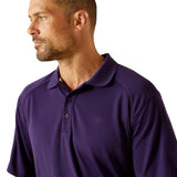 Ariat Men's AC Polo Shirt Purple #10051341