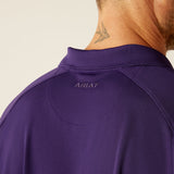 Ariat Men's AC Polo Shirt Purple #10051341