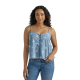 Wrangler® Western Womens Denim Tank Top #2347174