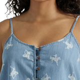 Wrangler® Western Womens Denim Tank Top #2347174
